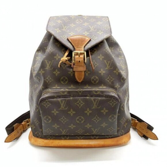 🔥EXTRA LARGE🔥 Authentic Louis Vuitton Montsouris Backpack GM Monogram Bag - Picture 5 of 16
